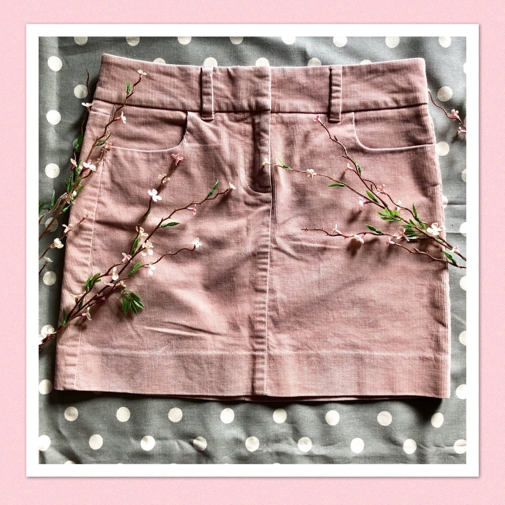 🌞SALE🌞 J. Crew Dusty Rose Corduroy Skirt